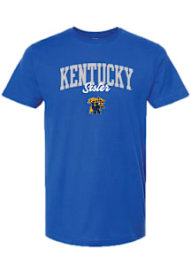 Summit Sportswear Kentucky Wildcats Womens Blue Sister Short Sleeve T-Shirt
