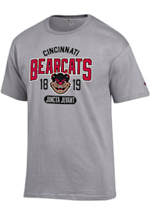 Champion Cincinnati Bearcats Ash Bearcat Juncta Juvant Short Sleeve T Shirt