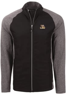 Cutter and Buck LSU Tigers Mens Black Adapt Eco Medium Weight Jacket