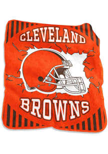 Cleveland Browns Lightning Raschel Blanket