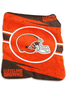 Cleveland Browns Circle Raschel Blanket