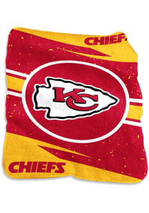 Kansas City Chiefs Circle Raschel Throw Blanket - Red