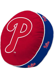Philadelphia Phillies Puff Pillow Throw Pillow - Red