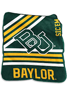 Baylor Bears Raschel Raschel Throw Blanket - Green