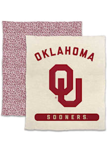 Oklahoma Sooners Luxe 50x60 Fleece Blanket - Crimson