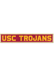 Red USC Trojans 6 X 36 Sign