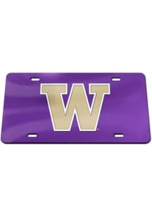 Washington Huskies Purple  Specialty Acrylic License Frame