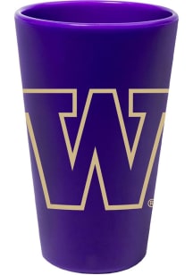 Purple Washington Huskies Silicone Pint Glass