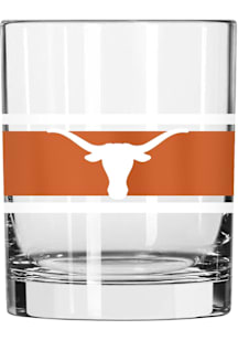 Texas Longhorns 14oz Stripe Rock Glass - Burnt Orange