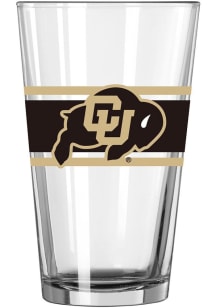 Colorado Buffaloes 16oz Stripe Pint Glass
