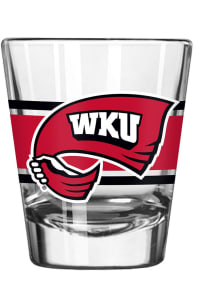 Western Kentucky Hilltoppers 2oz Stripe Shot Glass