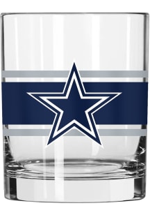 Dallas Cowboys 14oz Stripe Rock Glass