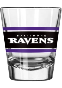 Baltimore Ravens 2oz Stripe Shot Glass