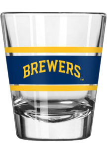 Milwaukee Brewers 2oz Stripe Shot Glass