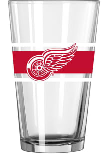 Detroit Red Wings 16oz Stripe Pint Glass