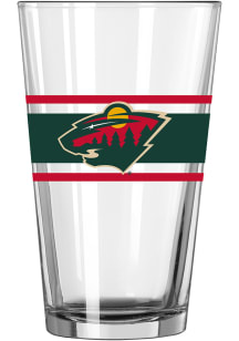 Minnesota Wild 16oz Stripe Pint Glass