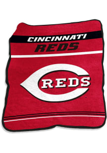 Cincinnati Reds Raschel Raschel Throw Blanket - Red