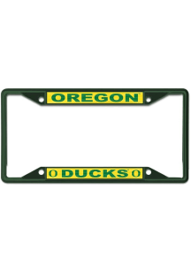 Oregon Ducks Green  Metal License Frame