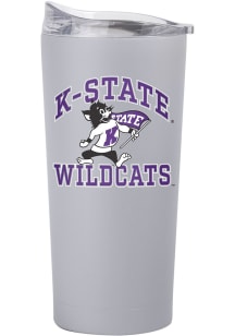 Grey K-State Wildcats 20oz Athletic Stainless Steel Tumbler