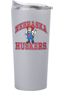 Nebraska Cornhuskers 20oz Athletic Stainless Steel Tumbler - Grey