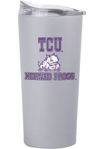 TCU Horned Frogs 20oz Athletic Stainless Steel Tumbler - Grey