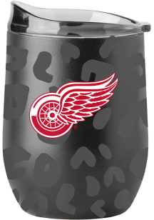 Detroit Red Wings 16oz Leopard Powder Coat Stainless Steel Stemless
