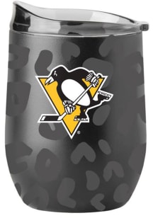 Pittsburgh Penguins 16oz Leopard Powder Coat Stainless Steel Stemless