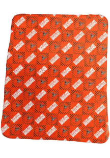 Cleveland Browns Repeating Pattern Fleece Blanket