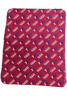 Philadelphia 76ers Repeating Pattern Fleece Blanket - Red