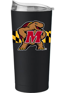 White Maryland Terrapins 20oz Flag Stainless Steel Tumbler