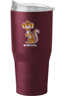 Maroon Minnesota Golden Gophers 30oz Vault Powder Coat Stainless Steel Tumbler