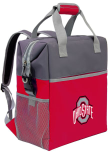 Red Ohio State Buckeyes Backpack Cooler