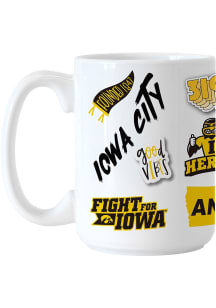 Iowa Hawkeyes 15oz Native Mug