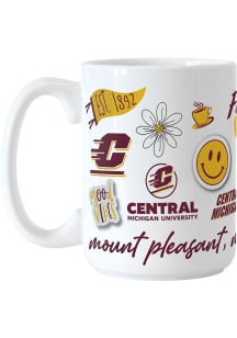 Central Michigan Chippewas 15oz Native Mug