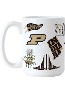 Gold Purdue Boilermakers 15oz Native Mug