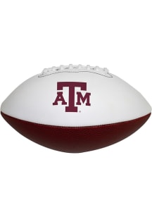 Texas A&amp;M Aggies Logo Brands Full Size Autograph Autograph Football