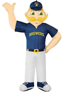 Milwaukee Brewers Navy Blue Outdoor Inflatable 7ft Mascot