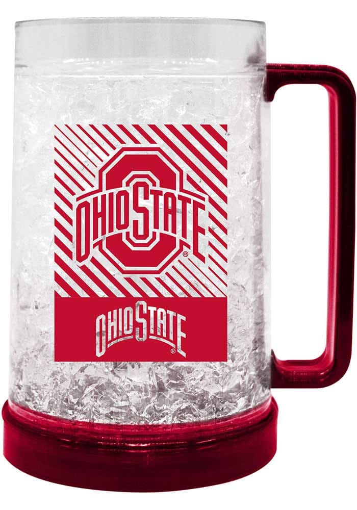 Tervis Ohio State Buckeyes Logo Tumbler with Emblem and Red Lid 16oz, Clear  : : Sporting Goods