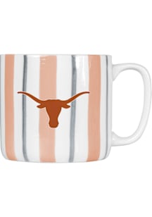 Texas Longhorns 16oz Brushstroke Stripe Ceramic Mug - White