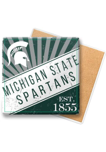 Michigan State Spartans Ceramic Coaster