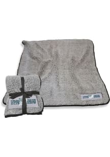 Philadelphia Eagles 2024 Super Bowl Champions Frosty Fleece Sherpa Fleece Blanket - Grey