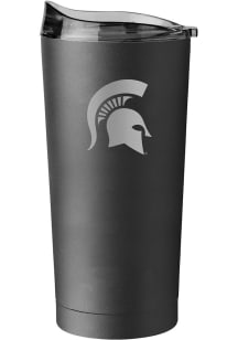Michigan State Spartans 20oz Powder Coat Stainless Steel Tumbler - Black