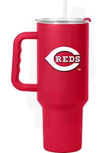 Logo Brands Cincinnati Reds 40oz Full Color Stainless Steel Tumbler - Red