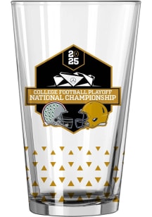 National Championship H2H Ohio State Buckeyes vs Notre Dame 2025 16oz Pint Glass