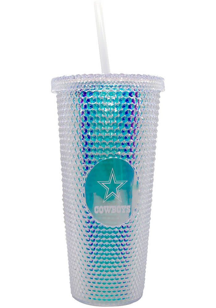 Dallas Cowboys 30oz Colorblock White Powder Coat Tumbler