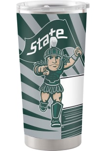 Michigan State Spartans 20oz Mascot Stainless Steel Tumbler - Green