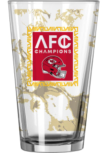 Kansas City Chiefs 2023 AFC Champs Pint Glass