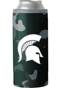 Michigan State Spartans Camo Swagger 12oz Slim Can Stainless Steel Coolie