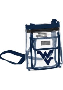 West Virginia Mountaineers Yellow Crossbody Clear Bag