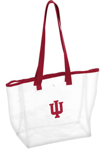 Tote Stadium Indiana Hoosiers Womens Clear Tote - Red